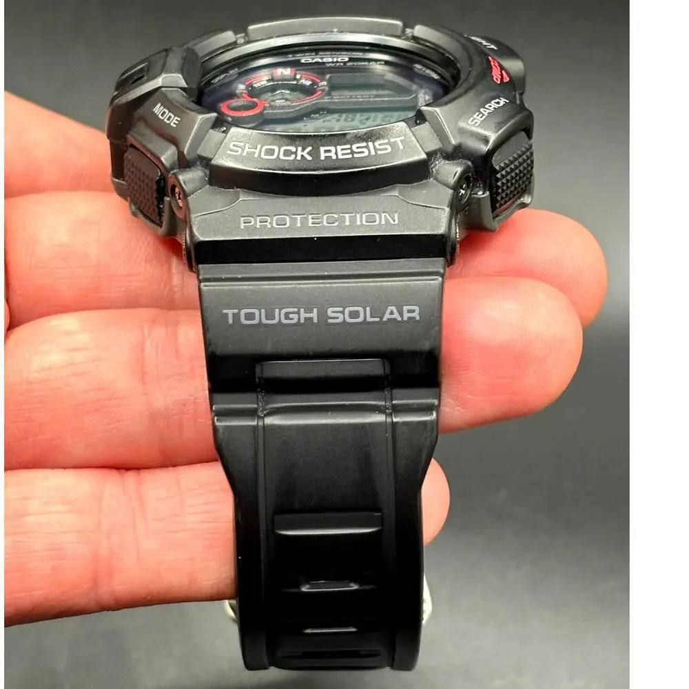 Casio G-Shock Mudman G9300-1 Tough Solar Twin Sensor Digital Men's Watch